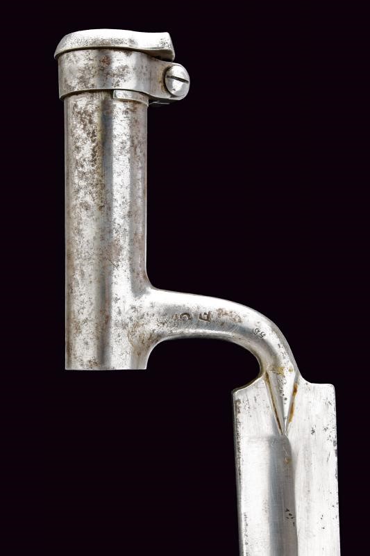 Baionetta a ghiera per Dornstutzen Lorenz, modello 1854, Austria, lunghezza 71.8 cm
