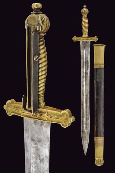Daga-baionetta per Guardie Boschive del Regno Lombardo-Veneto, Austria, lunghezza 61.5 cm