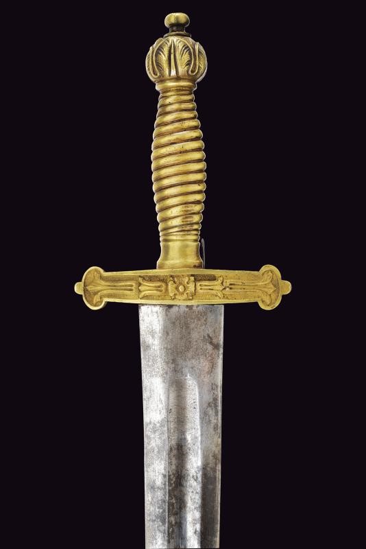 Daga-baionetta per Guardie Boschive del Regno Lombardo-Veneto, Austria, lunghezza 61.5 cm