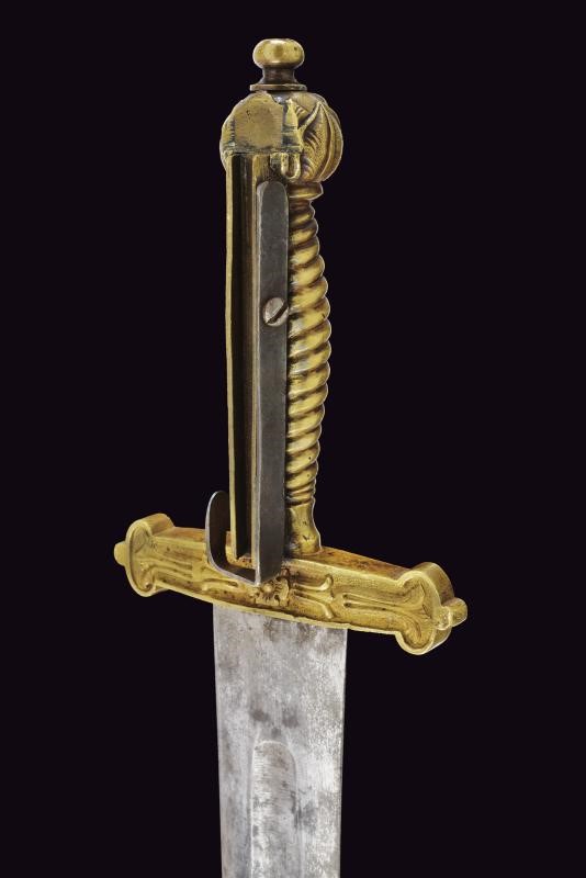Daga-baionetta per Guardie Boschive del Regno Lombardo-Veneto, Austria, lunghezza 61.5 cm