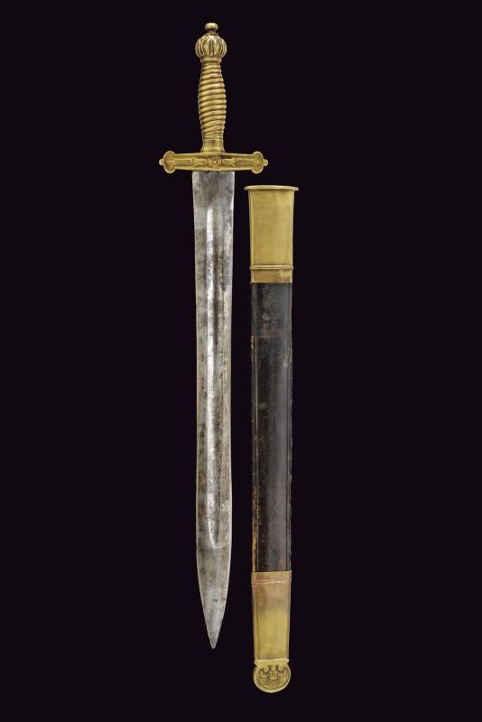 Daga-baionetta per Guardie Boschive del Regno Lombardo-Veneto, Austria, lunghezza 61.5 cm