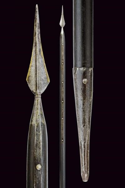 Picca, ferro e legno, lunghezza 270 cm