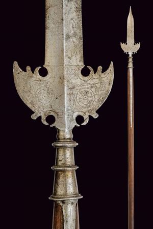 Spuntone inciso per sottufficiale d'artiglieria