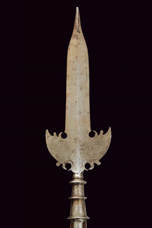 Spuntone inciso per sottufficiale d'artiglieria, Austria, lunghezza 216 cm