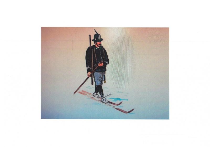 Bastone da Sci tipo Alpenstock per Telemark, Italia o Austria, lunghezza 145 cm