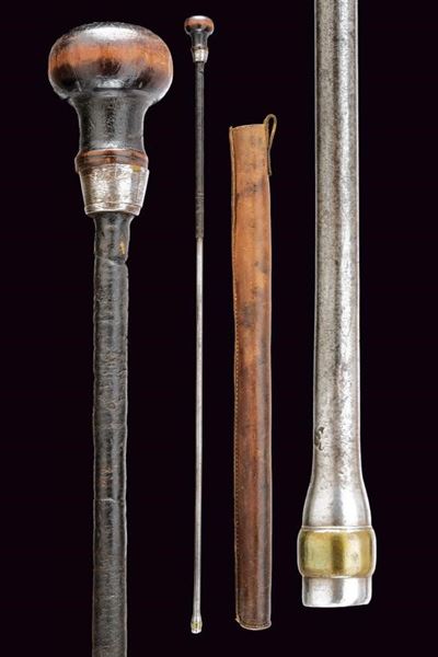 Bacchetta da Jagerstutzen, modello 1854, in ferro con pomo in legno