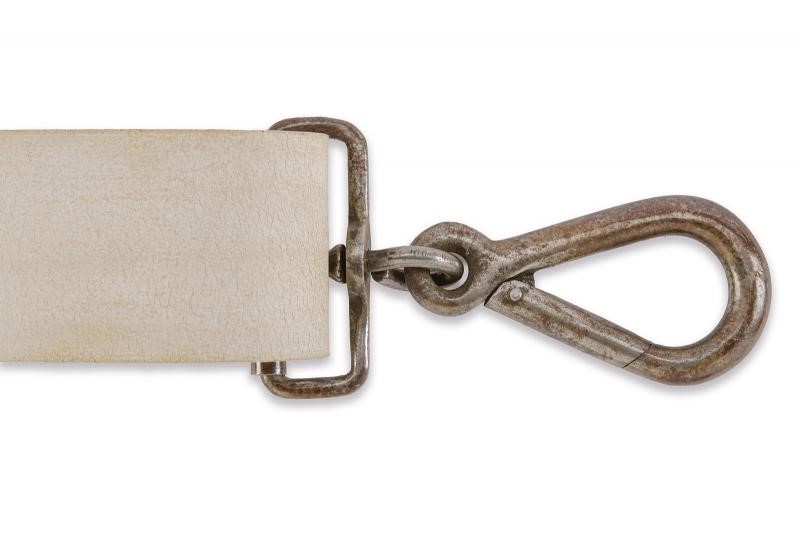 Austria, Tracolla per Kammerkarabiner mod. 1851 in cuoio con fornimenti metallici
