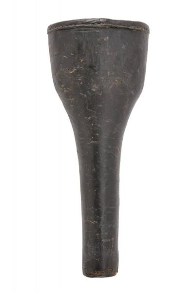 Fonda per pistola militare, legno rivestito in cuoio, altezza 37.5 cm, Austria