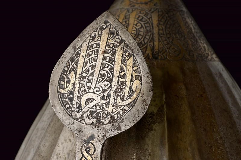 Elmo a turbante, Turchia, 1500, altezza circa 56 cm