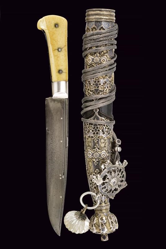 Coltello bichaq, Impero Ottomano, 26 cm