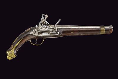 Pistola alla micheletta, tecnica Balcani, lunghezza 38 cm