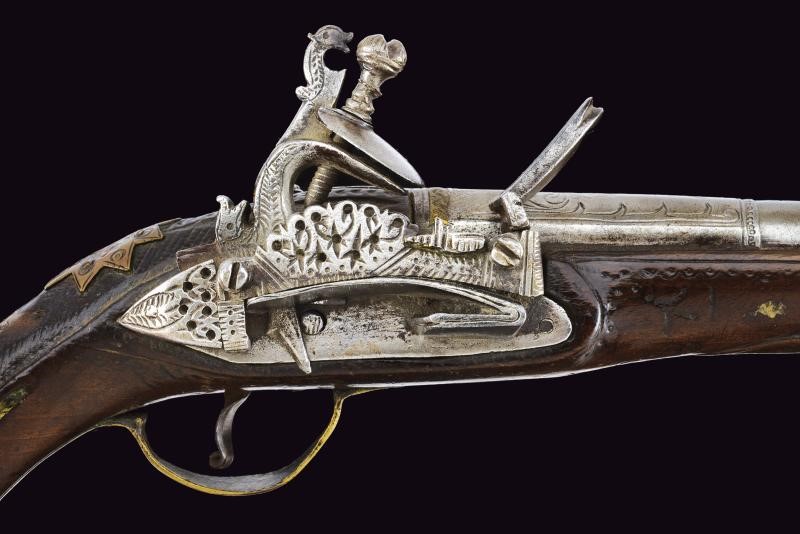 Pistola alla micheletta, tecnica Balcani, lunghezza 38 cm