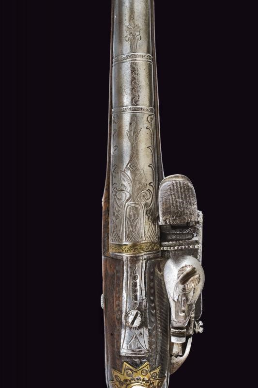 Pistola alla micheletta, tecnica Balcani, lunghezza 38 cm