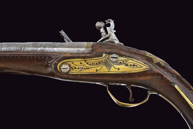 Pistola alla micheletta, tecnica Balcani, lunghezza 38 cm