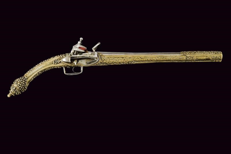 Pistola a pietra focaia alla morlacca, tecnica Balcani