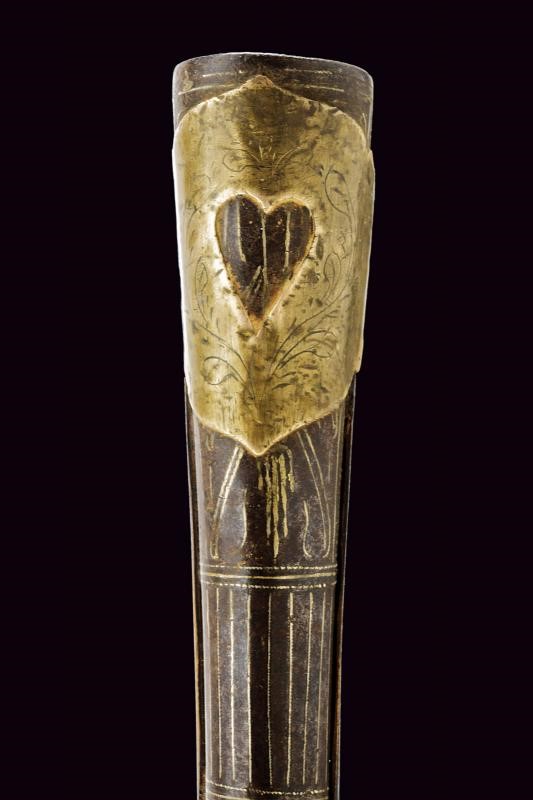 Pistola a tromboncino a pietra focaia, Turchia, lunghezza 53,8 cm