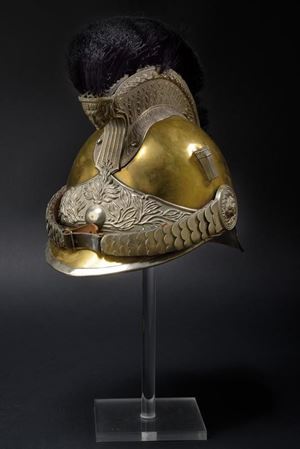 Elmo Mod. 1912 della gendarmeria a cavallo