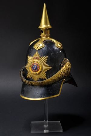 Rarissimo elmo da ufficiale di fanteria di linea Mod. 1852