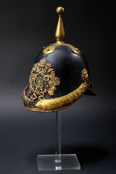 Elmo per Guardia Svizzera Pontificia, Stato Pontificio, altezza 30 cm