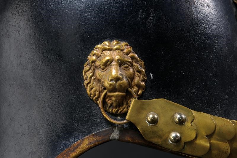 Elmo per Guardia Svizzera Pontificia, Stato Pontificio, altezza 30 cm
