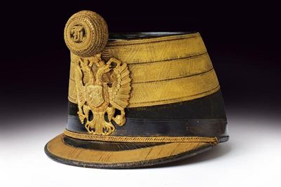 Shako da ufficiale superiore della fanteria k.u.k., Austria
