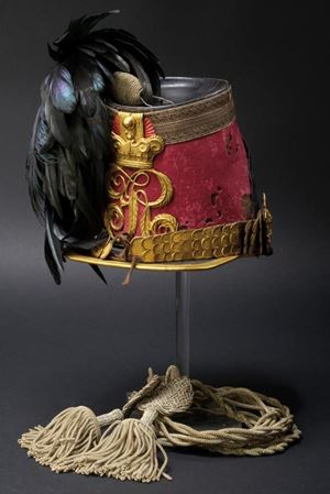 Rarissimo shako per Guardia d'Onore