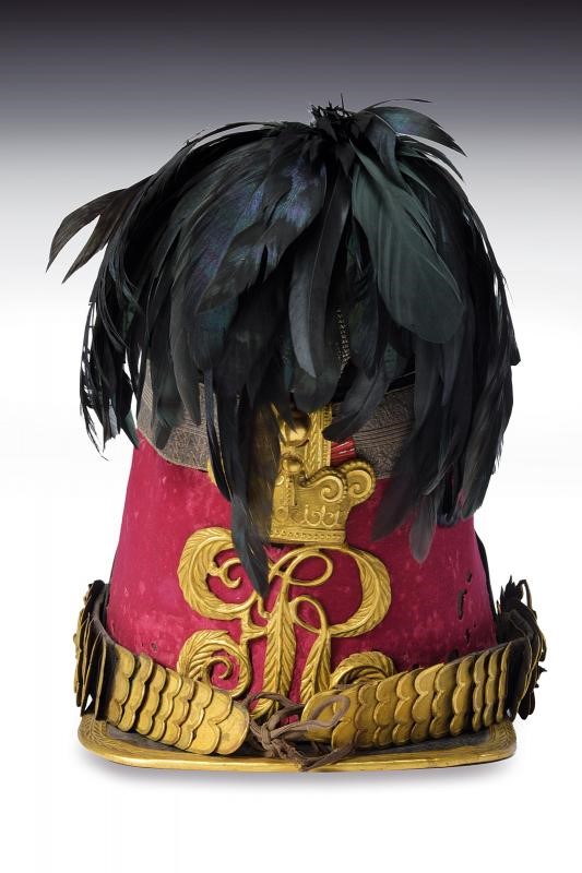 Rarissimo shako per Guardia d'Onore, Regno delle Due Sicilie