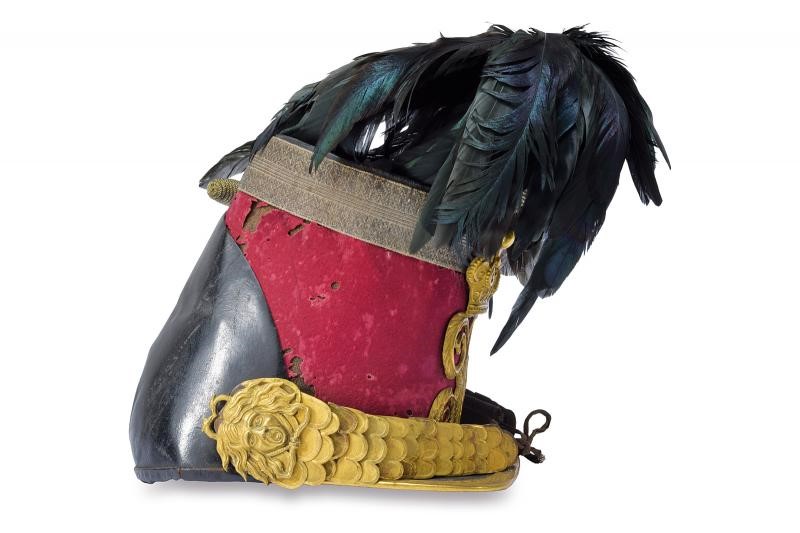 Rarissimo shako per Guardia d'Onore, Regno delle Due Sicilie