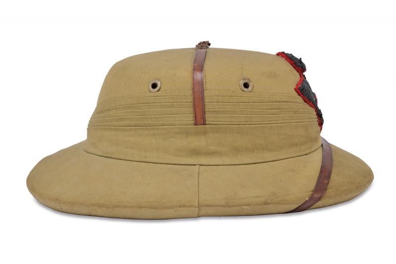 Casco Coloniale da Generale, Regno d'Italia, altezza 12 cm