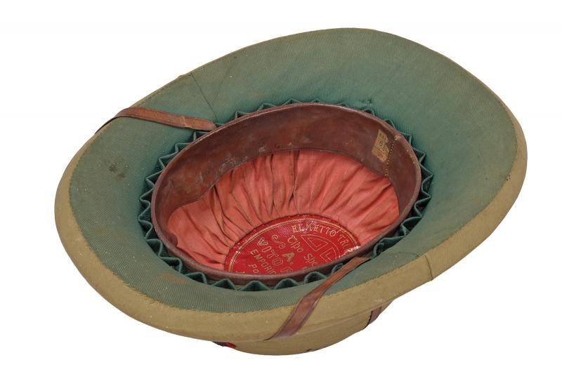 Casco Coloniale da Generale, Regno d'Italia, altezza 12 cm