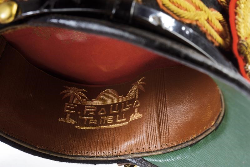 Cappello da funzionario coloniale in miniatura, Regno d'Italia, 10 cm