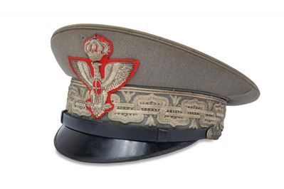 Regio Esercito Italiano, Berretto M 34 da Generale con visiera