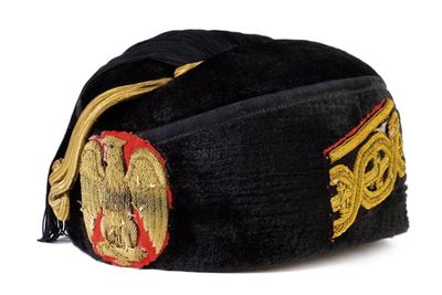 Fez da Console Generale MVSN, Regno d'Italia, altezza 10.5 cm