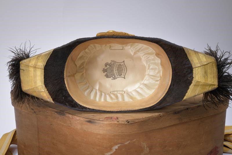 Feluca da ammiraglio, Regno d'Italia, altezza 17.5 cm
