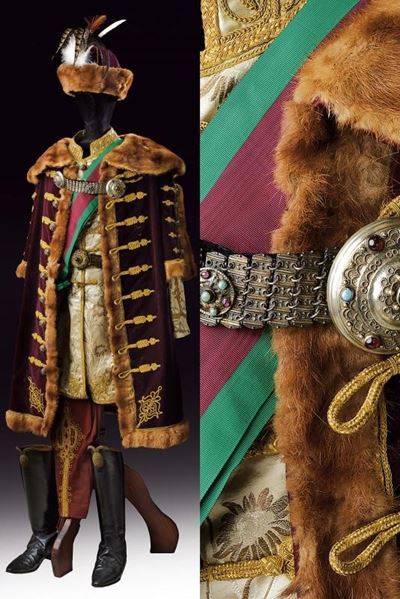 Uniforme da gala di un magnate ungherese, circa 190 cm