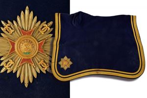 Rara gualdrappa da ufficiale