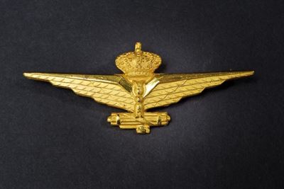 Distintivo da osservatore d'aeroplano, Regno d'Italia, lunghezza 7 cm