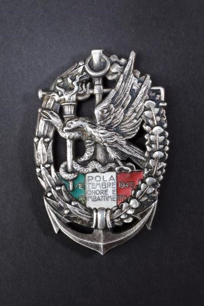 Distintivo di reparto della Compagnia Autonoma 'Nazario Sauro', Repubblica Sociale Italiana