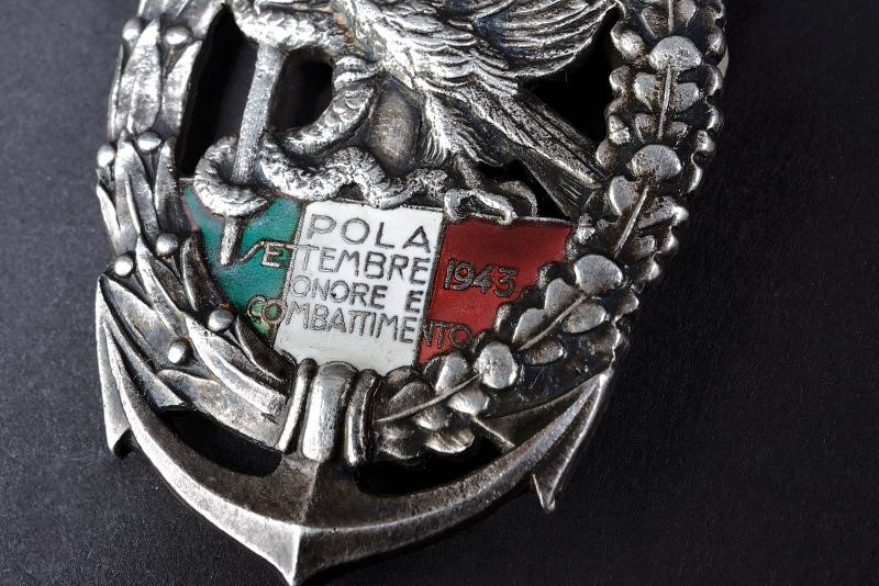 Distintivo di reparto della Compagnia Autonoma 'Nazario Sauro', Repubblica Sociale Italiana