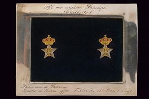 Paio di stellette da aiutante di campo