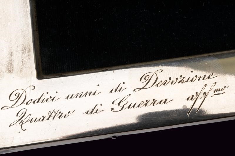 Stellette da aiutante di campo, Regno d'Italia, argento con monogramma 'T'