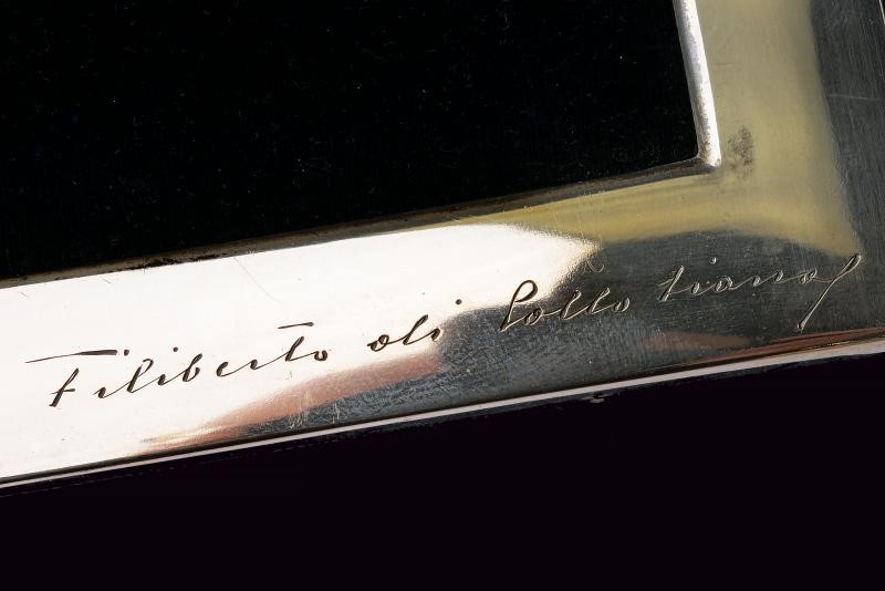 Stellette da aiutante di campo, Regno d'Italia, argento con monogramma 'T'