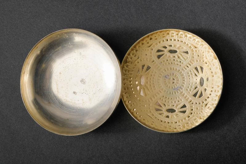 Ferdinando di Savoia, Duca di Genova - Bomboniera in argento per matrimonio con Contessa Maria Lu...