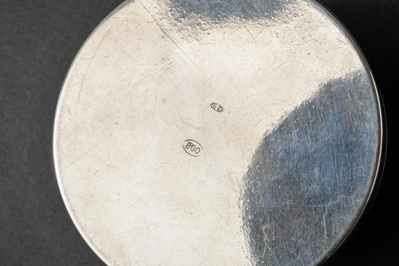 Ferdinando di Savoia, Duca di Genova - Bomboniera in argento per matrimonio con Contessa Maria Lu...