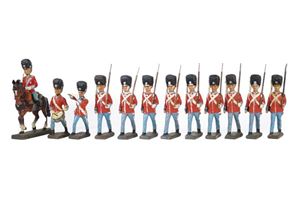 Lotto di dodici soldatini Lineol