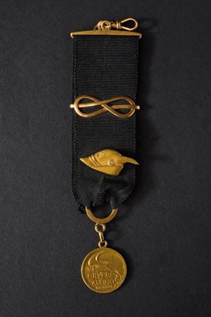 Medaglia degli Alpini in oro, con nastro