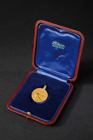 Medaglia in oro del Corpo Truppe Coloniali in Somalia