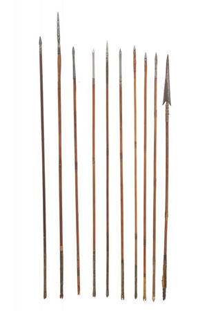 Lotto di dieci frecce