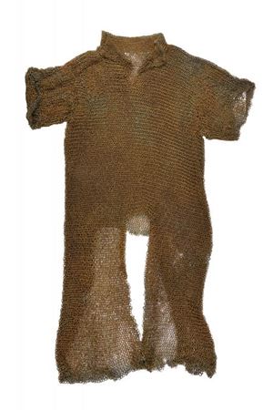 Usbergo di maglia lungo