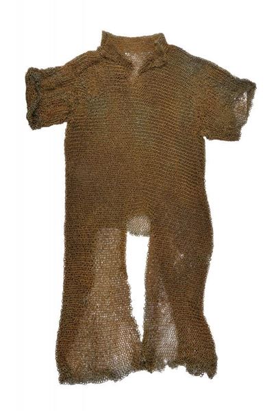 Usbergo di maglia lungo, Europa orientale, altezza circa 110 cm